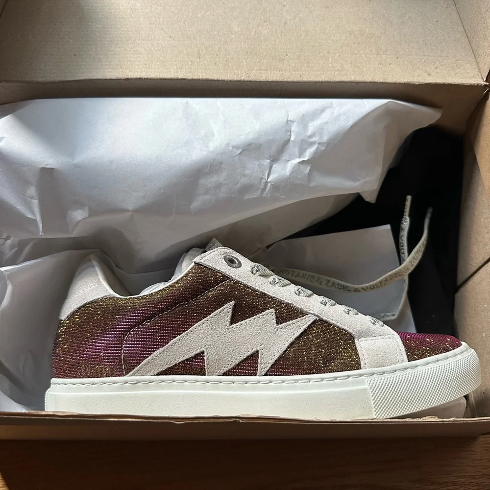 Zadig Voltaire la flash sneakers - Picture 1 of 9